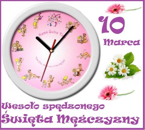 Zegar idealny dla mężczyzny